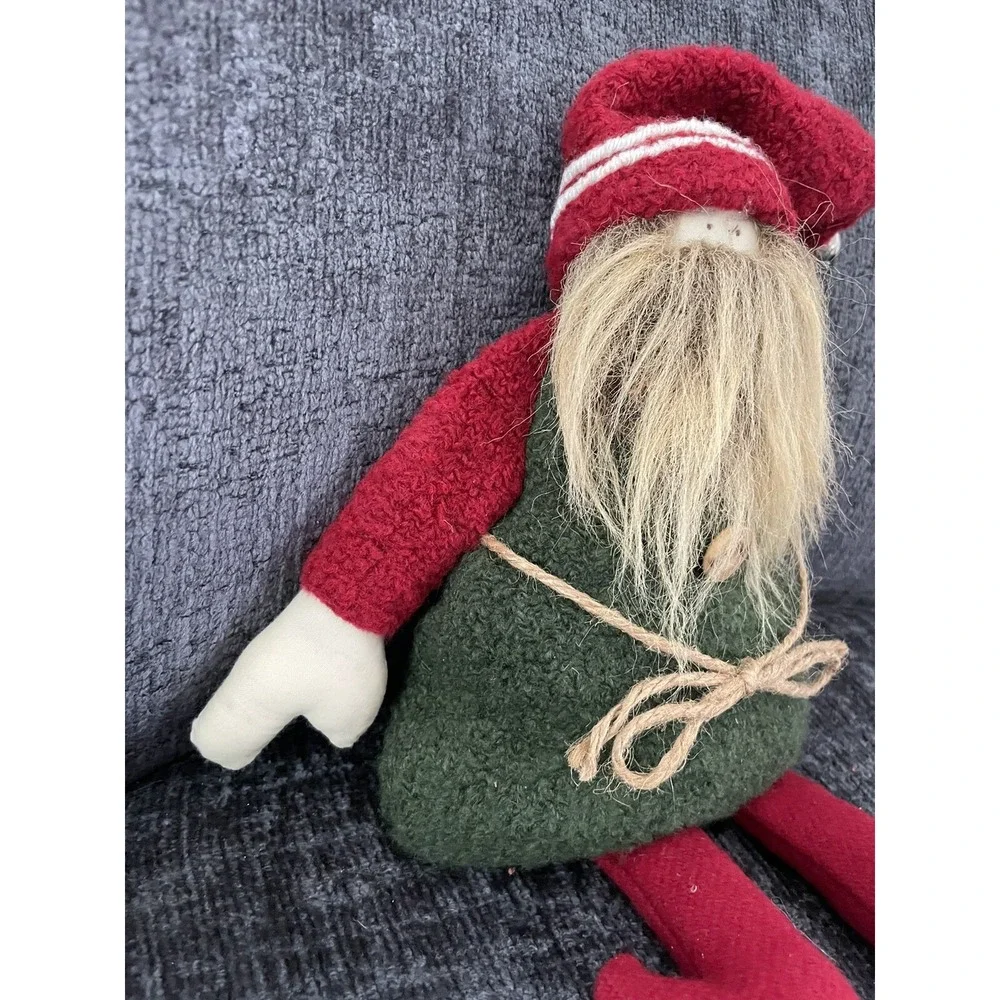 Vintage  2002 Woof & Poof Santa Shelf Sitter Plush‎ 17